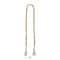 Light Brown Wood Bohemian Garland, 87" x 1" x 1"